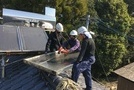 熊本県植木市でのソーラーパネルの解体作業のサムネイル